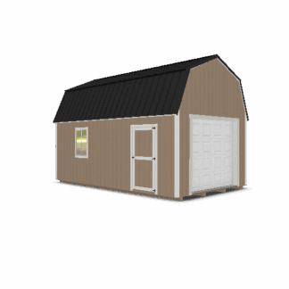 perspective-20 Lofted Garage 12x20